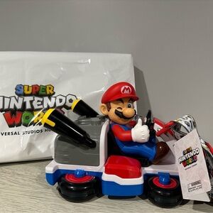 Super NINTENDO WORLD  Mario Kart light up Popcorn Bucket Universal Studios New